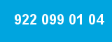 922 099 01 04 922 099 01 04